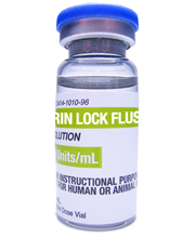 Practi-Heparin Lock Flush Peel &amp; Stick Labels 9914HLK