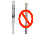 Monoject Pre-filled 2.5 mL Syringe 1018PF