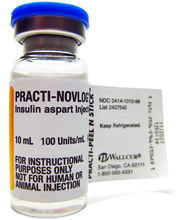 Practi-Novlog™ (aspart) Peel &amp; Stick Labels 9912NLG