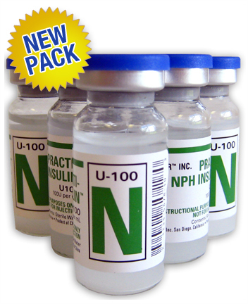 <del>0</del>Practi-NPH Insulin Vial™