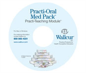 MOD601 - <del>3</del>Practi-Oral Med Pack CD Module™ 