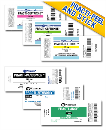<del>0</del>Practi-Antibiotic Labels™